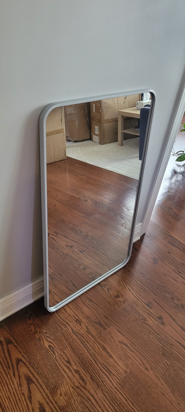 Brand New Elegant Lighting Rectangular Framed Bathroom Mirror