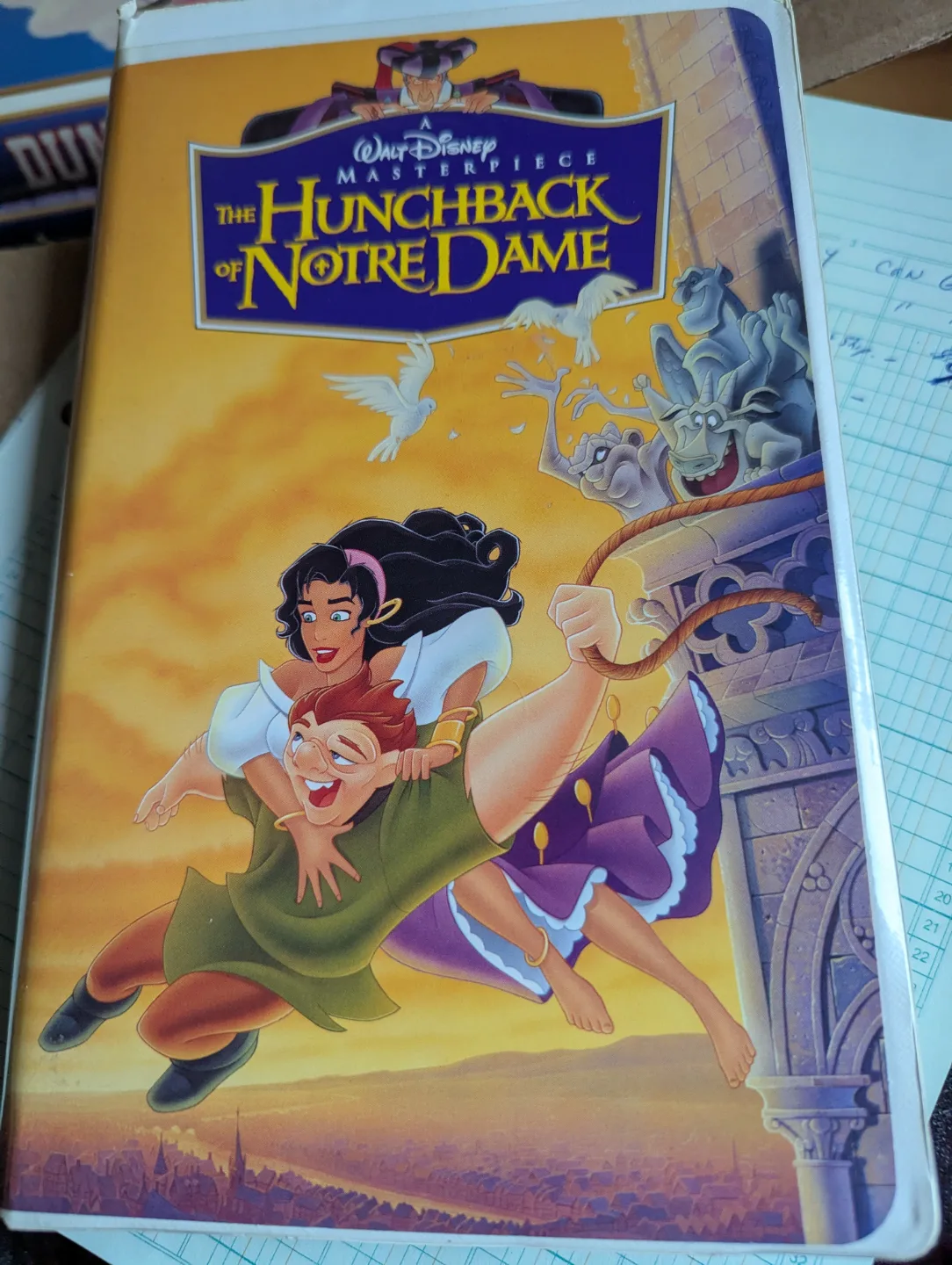 The Hunchback of Notre Dame VHS Tape thumbnail