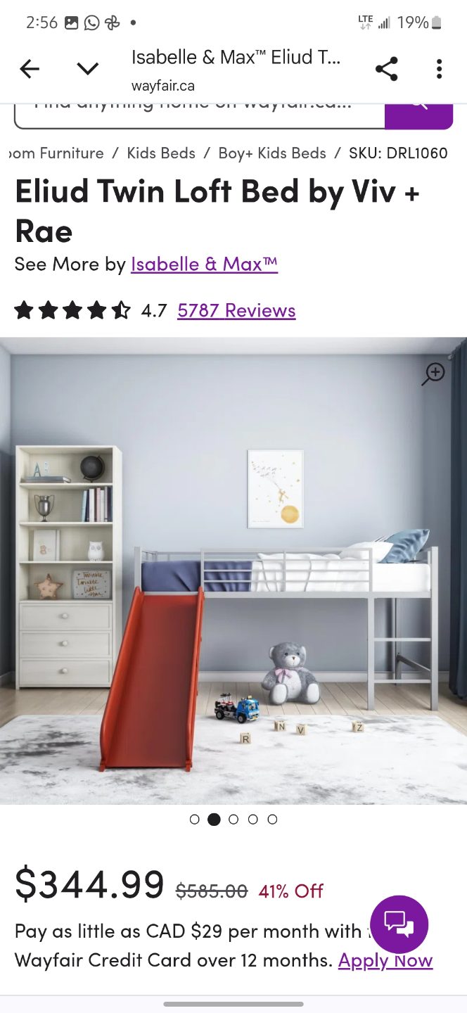 Twin Loft Bed - like new! - photo 5