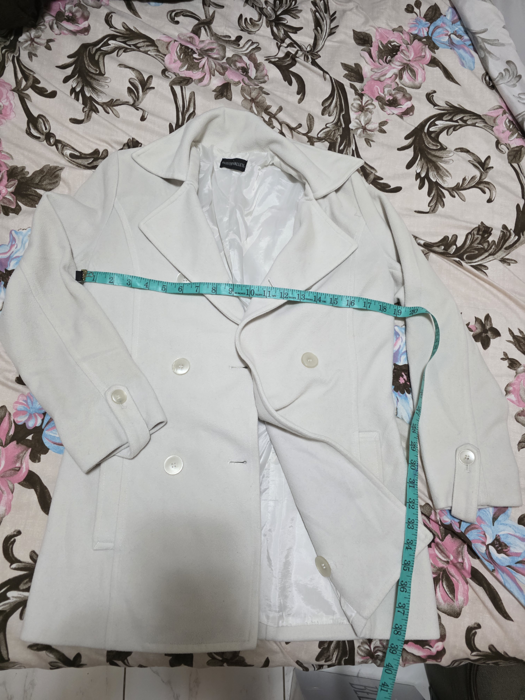 Cream-coloured  Peacoat - photo 3
