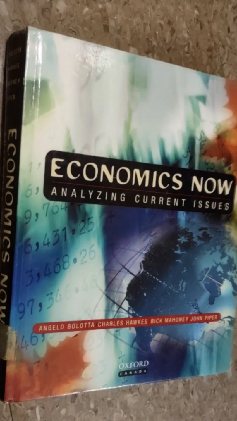 Economics Now: Analyzing Current Issues Textbook thumbnail