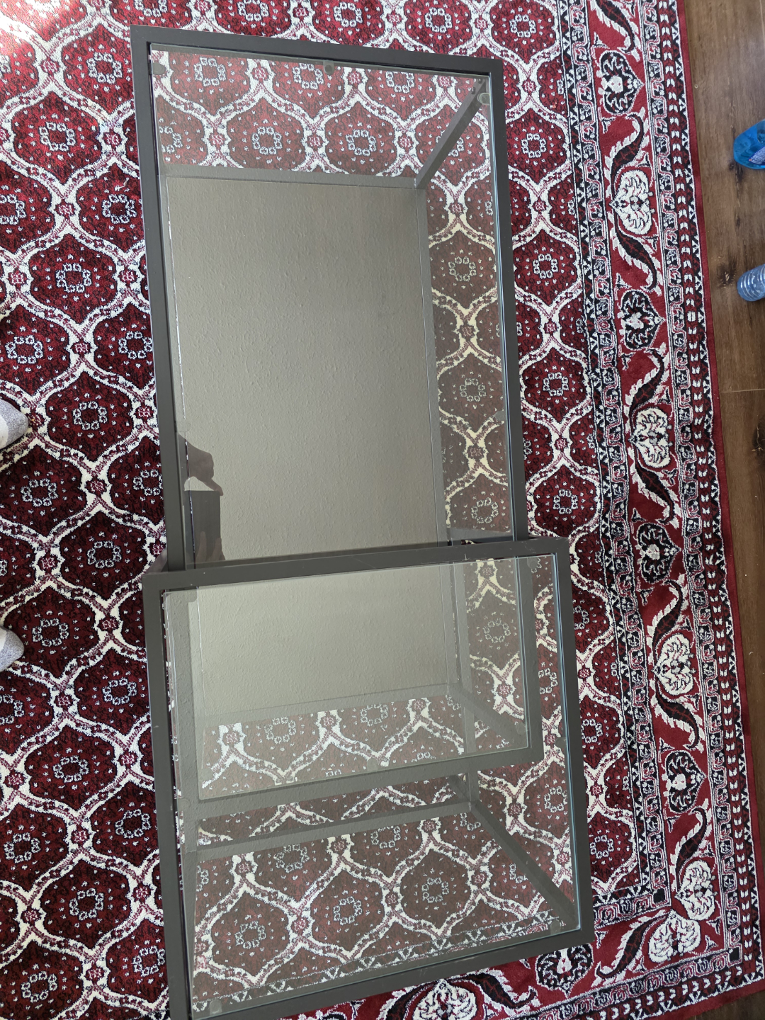 IKEA NORSBORG Glass Top Coffee Table - photo 2