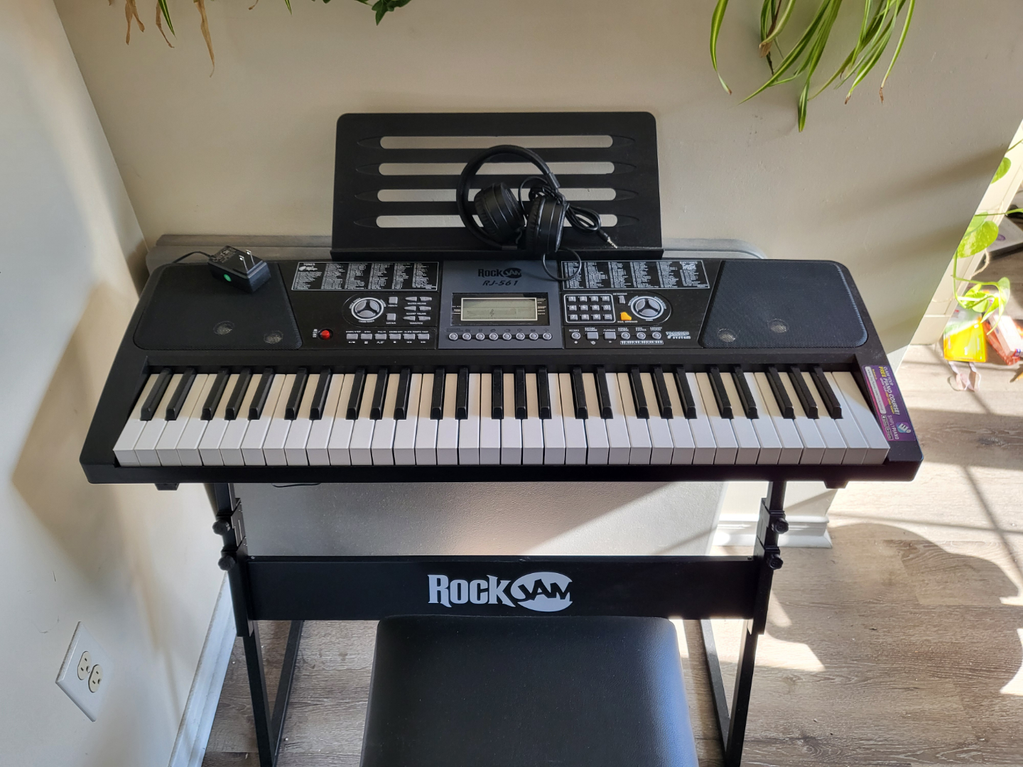 RockJam RJ-561 61-Key Electronic Keyboard - photo 2