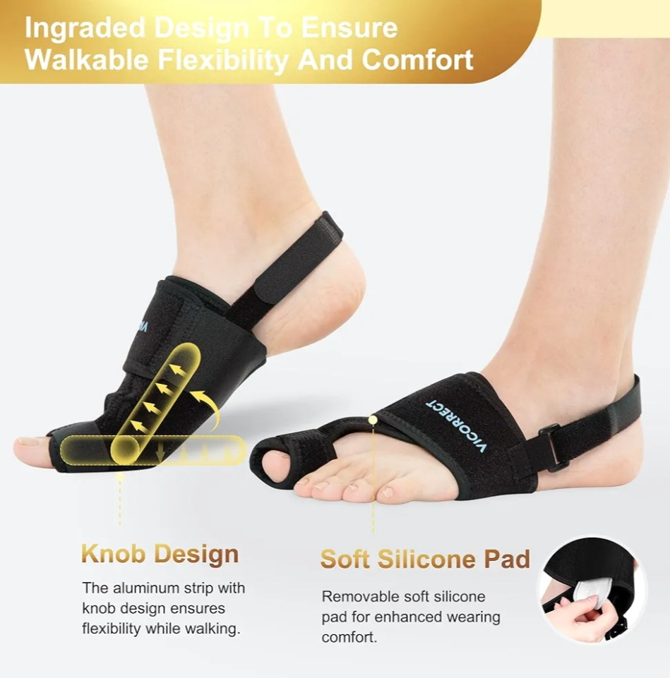Pair of black bunion correctors. - photo 5