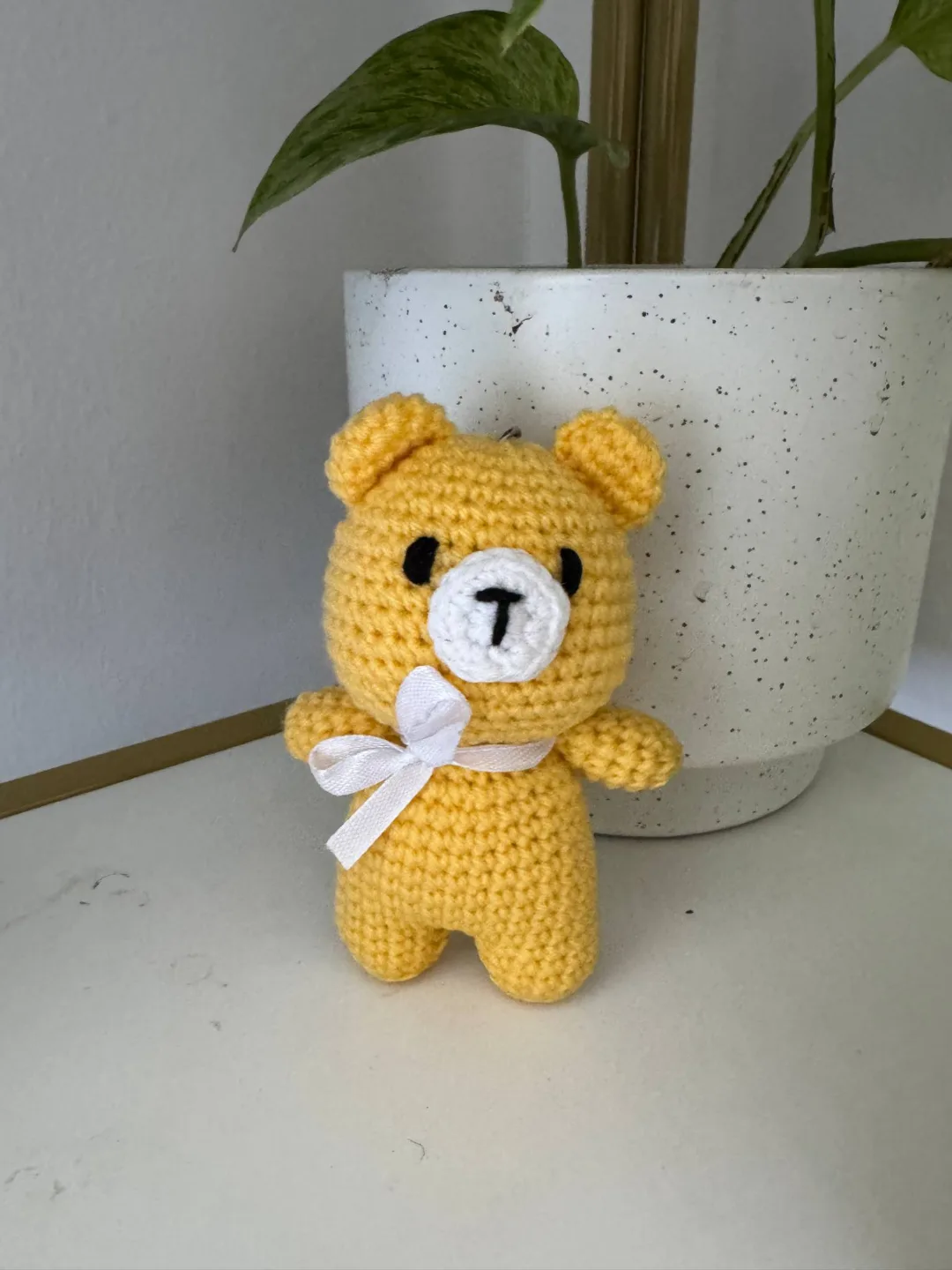 Handmade Crochet Keychain Set - Bear & Dolls thumbnail