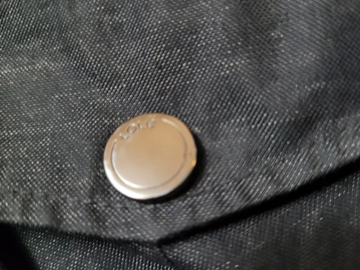 Lolë Dark Grey Windbreaker Jacket Size XL image indicator(5)