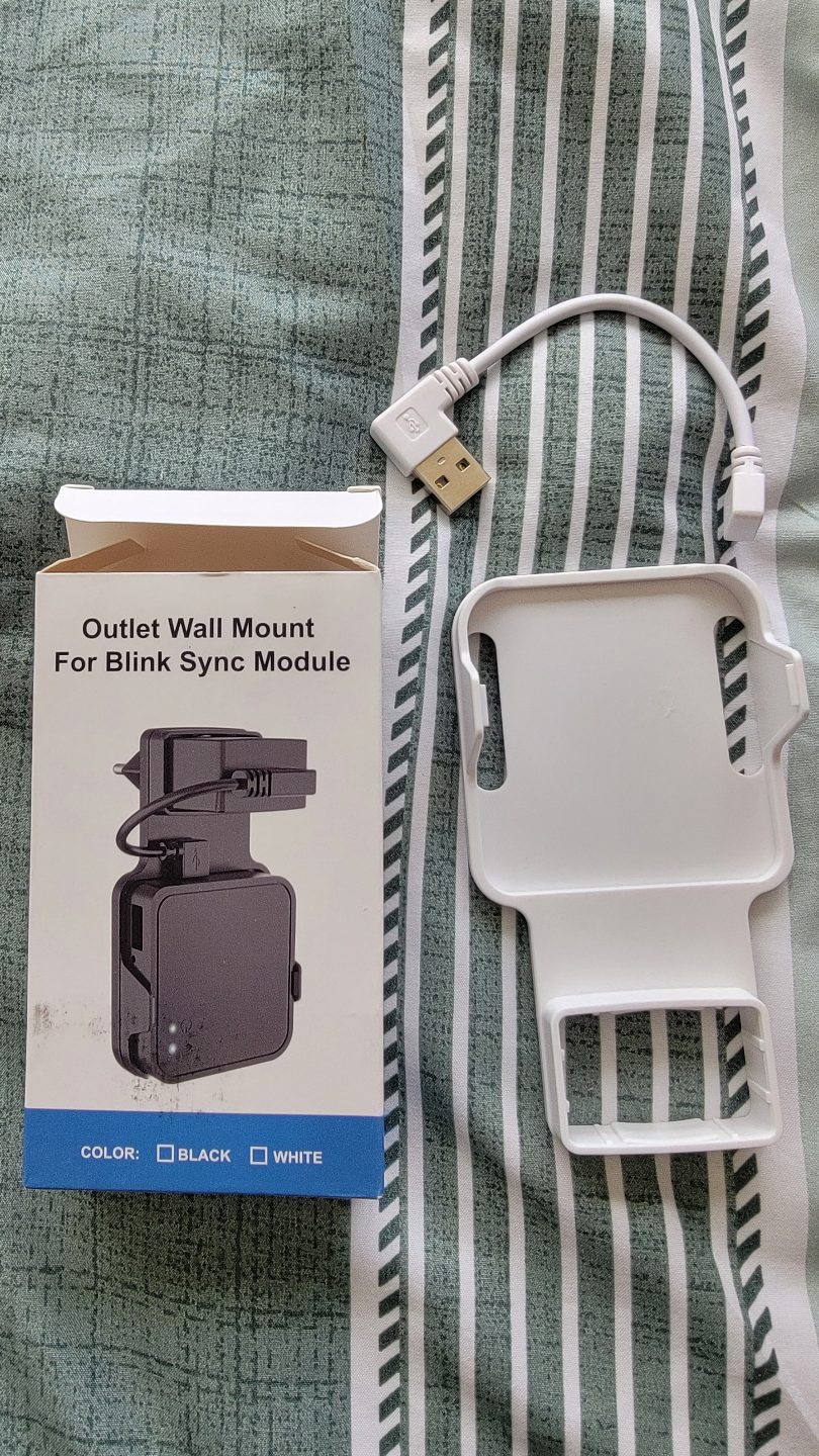 Wall mount for blink sync 2 module