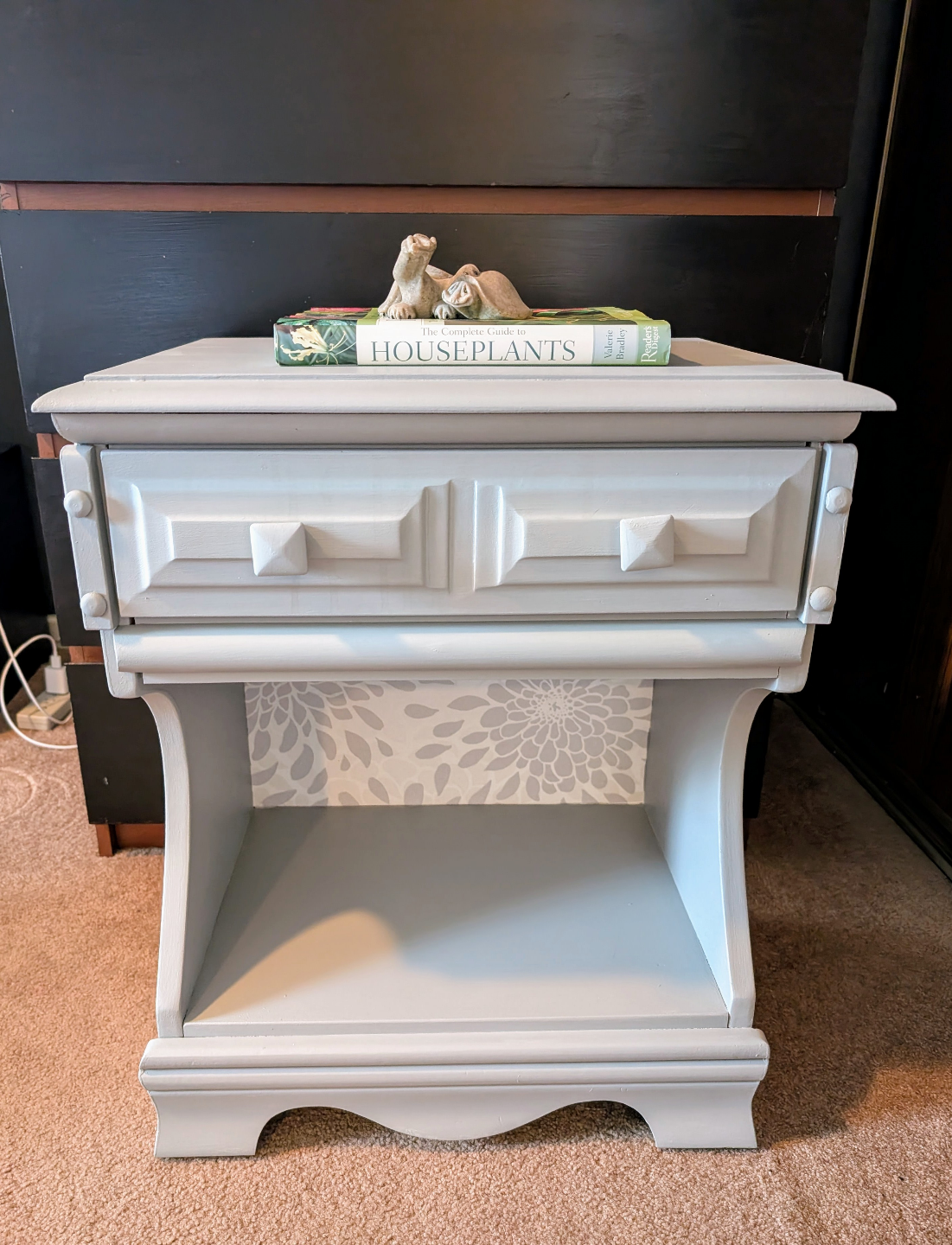Vintage Painted Nightstand