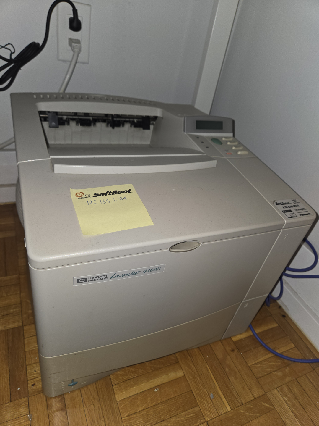 HP LaserJet 4100N Network Laser Printer - photo 2