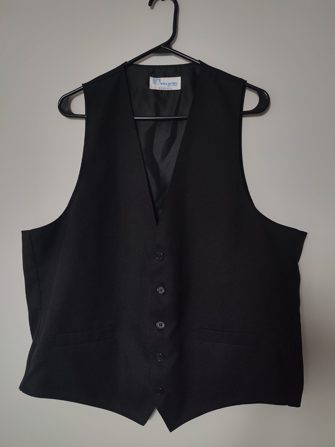 Men's Black Chef Jacket and Vest Set - photo 4