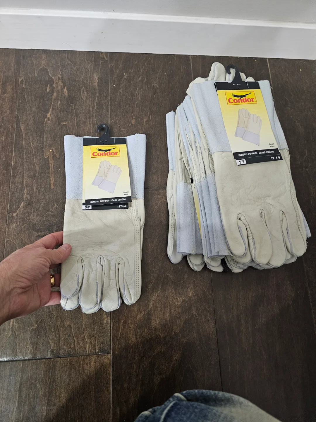 Condor 1274-9 Leather General Purpose Gloves .. thumbnail