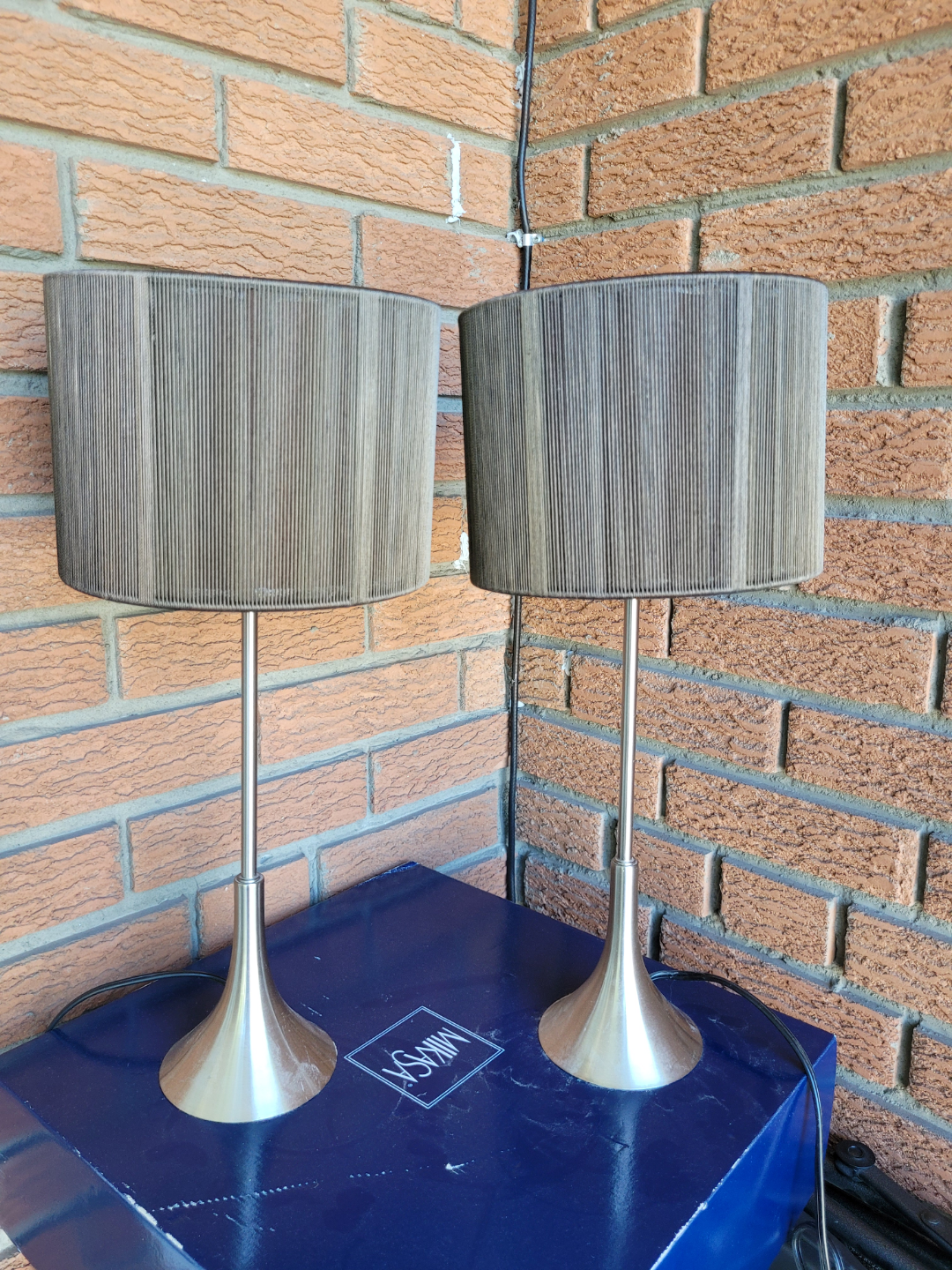 Pair of Modern Table Lamps
