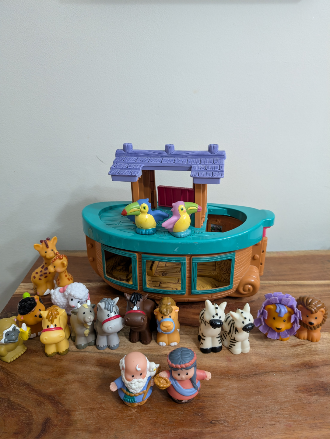 Fisher-Price Little People Noah's Ark Playset with Animals