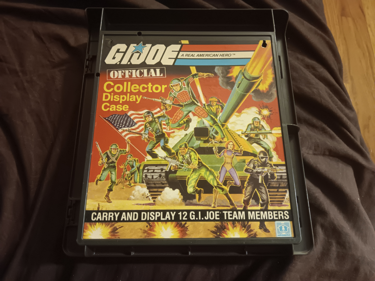 Vintage GI Joe Collector Display Case