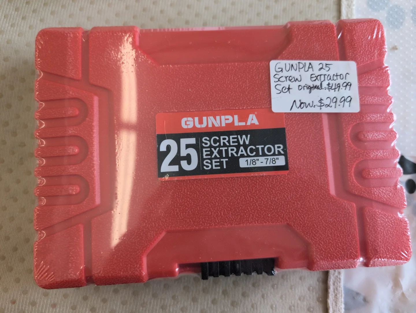 GUNPLA 25-Piece Screw Extractor Set 1/8"-7/8" thumbnail