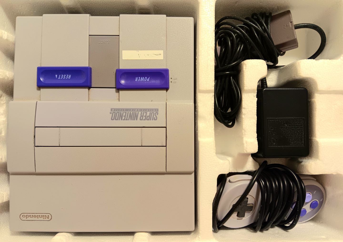 🎮Super Nintendo Entertainment System Console -  Complete in Box🕹 - photo 2