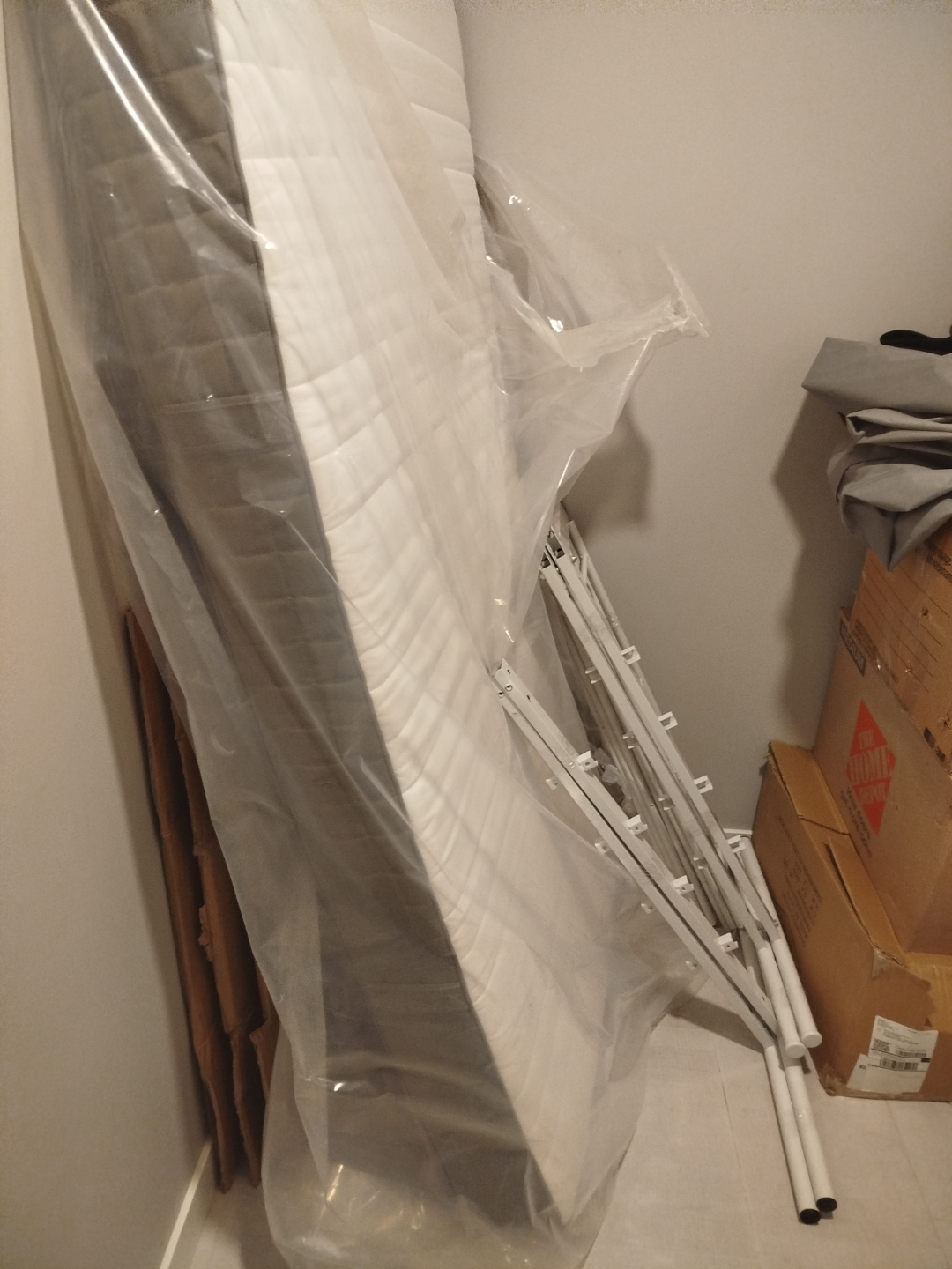 IKEA Single Mattress and Bed Frame