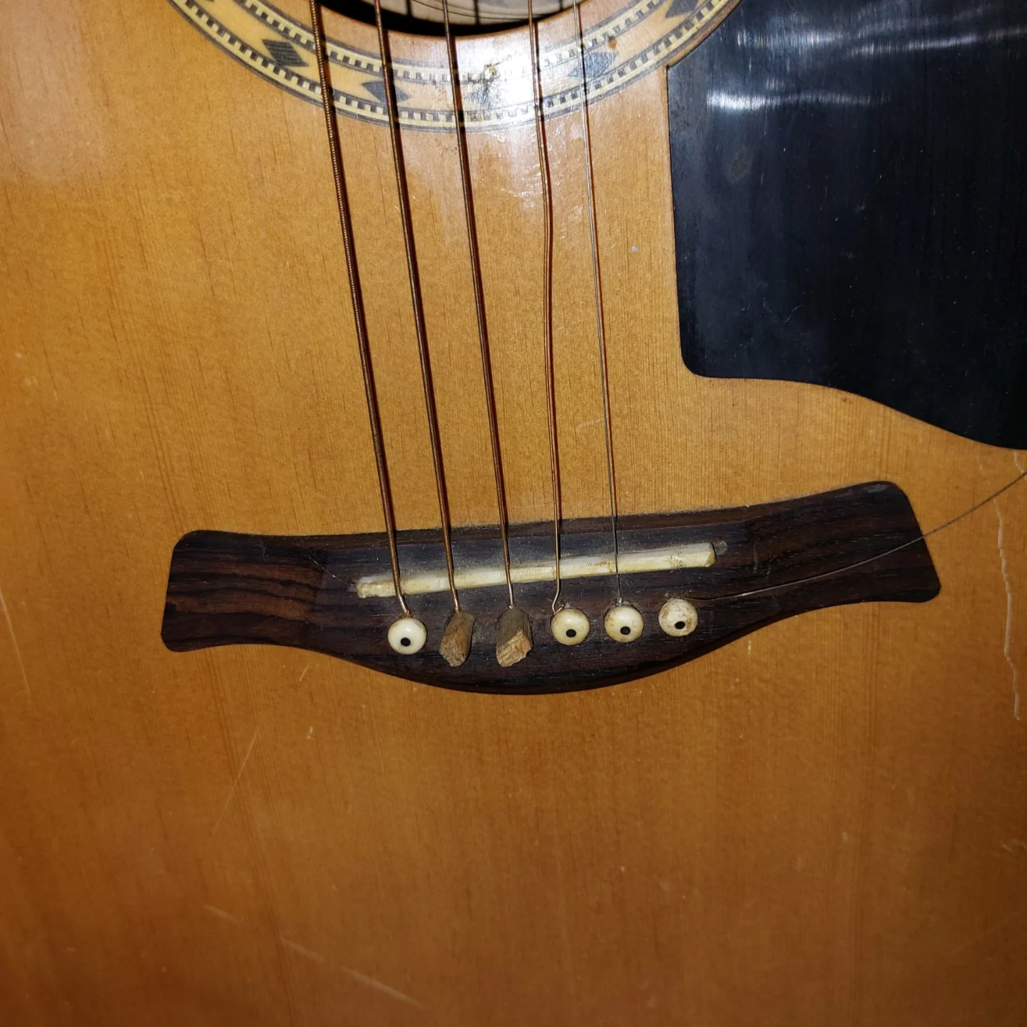 Rocker Music Tools Acoustic Guitar with FREE Case image indicator(2)