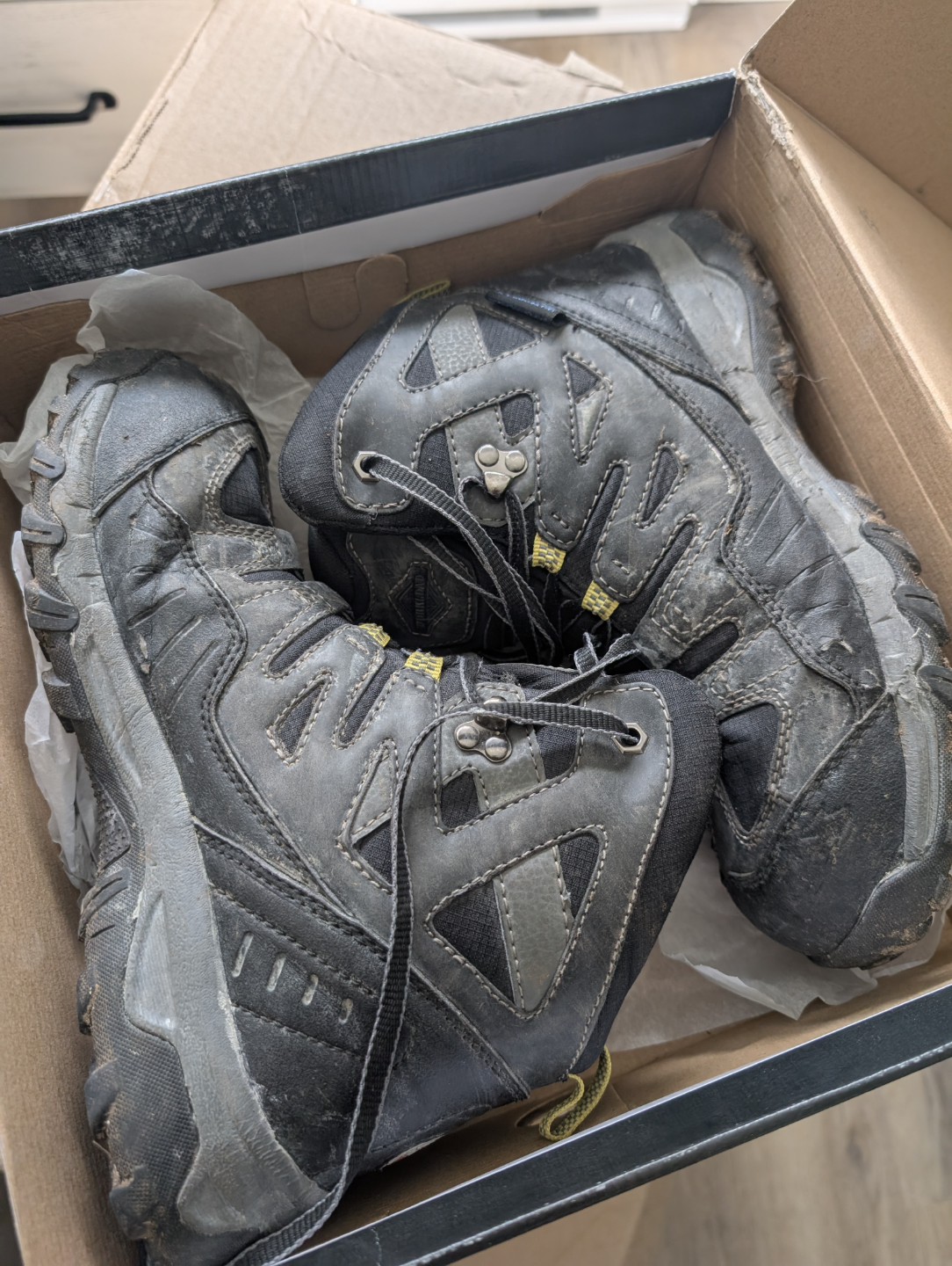 Men's Steel Toe Boots - Size 9 - photo 2