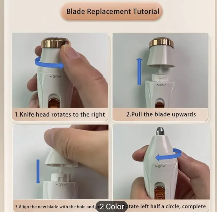 Blawless Rechargeable Electric Hair Remover - photo 4