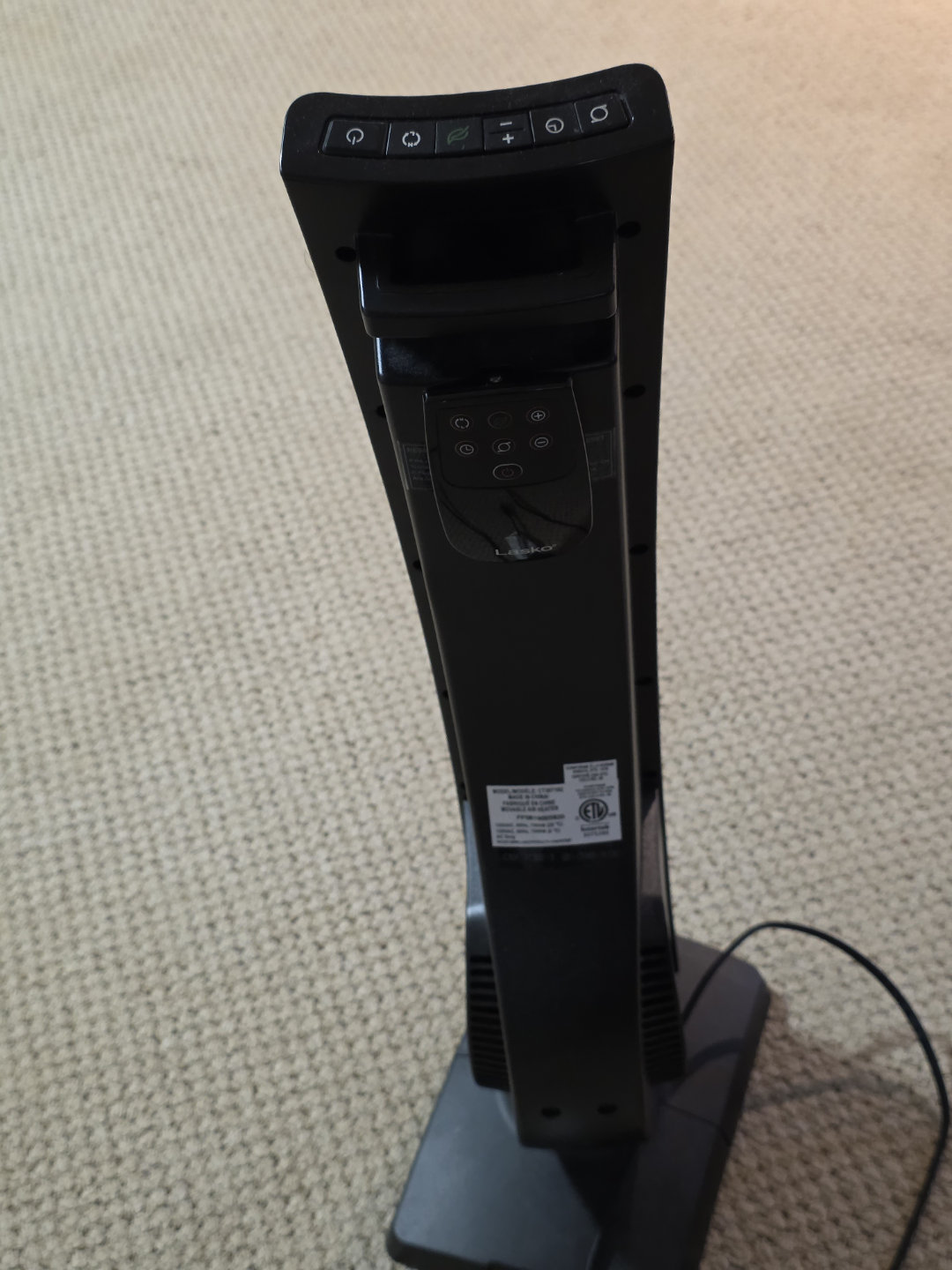 Lasko Ceramic Tower Heater(MOVING SALE) - photo 2