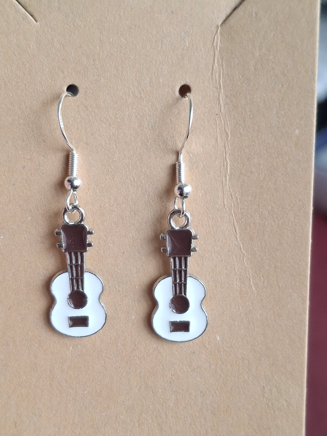 Guitar Dangle Earrings