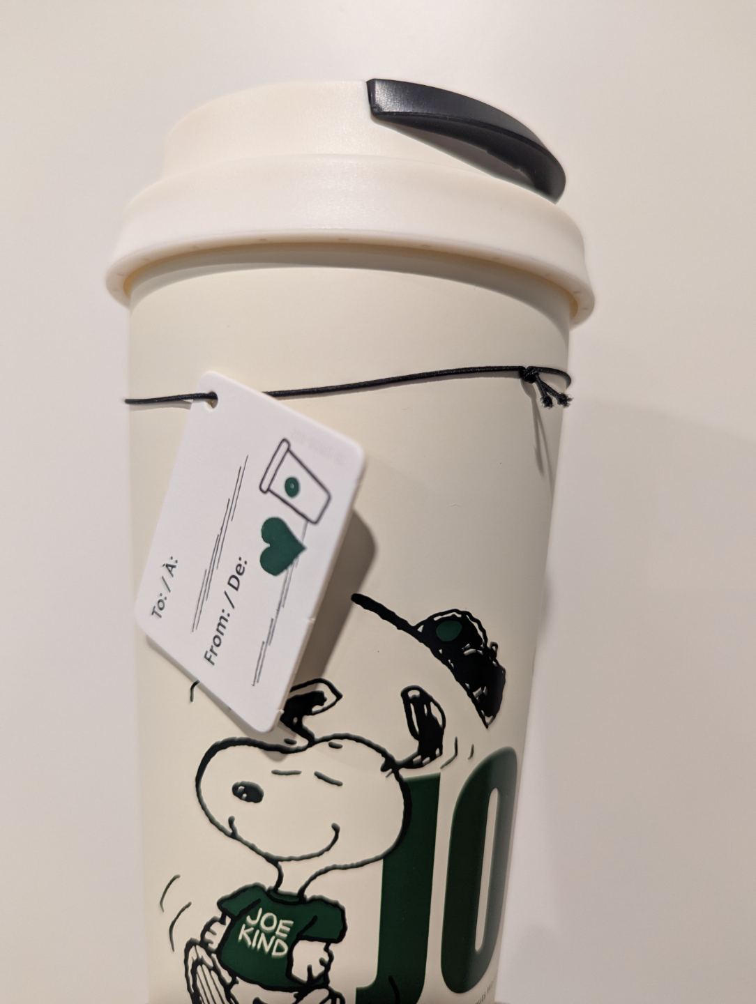 Starbucks x Peanuts Joe Cool Reusable Cold Cup