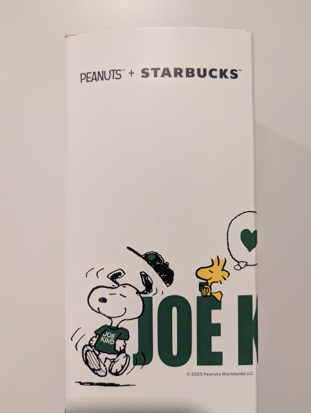 Starbucks x Peanuts Joe Cool Reusable Cold Cup - photo 2