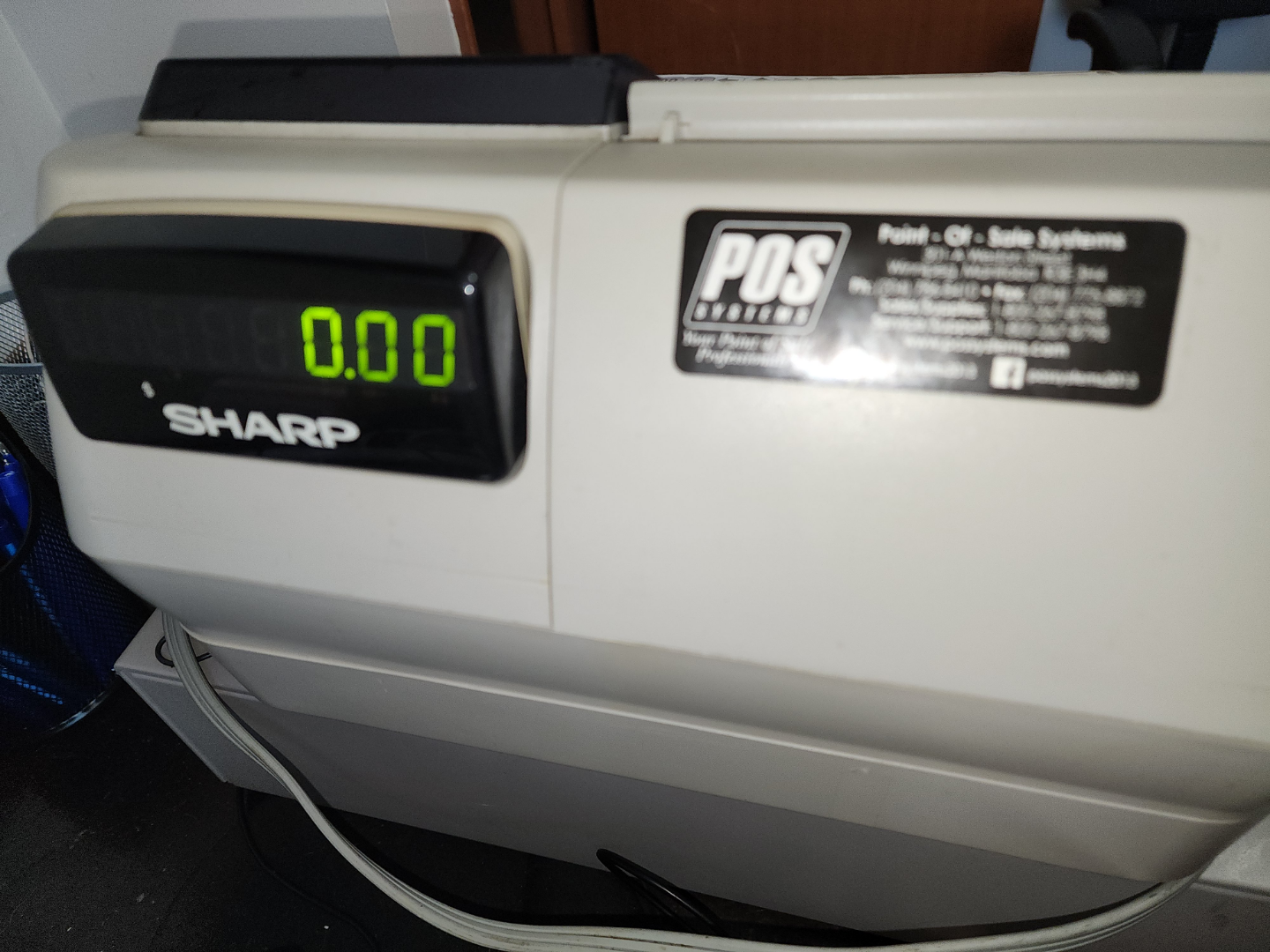 Vintage Sharp UP-700 Cash Register