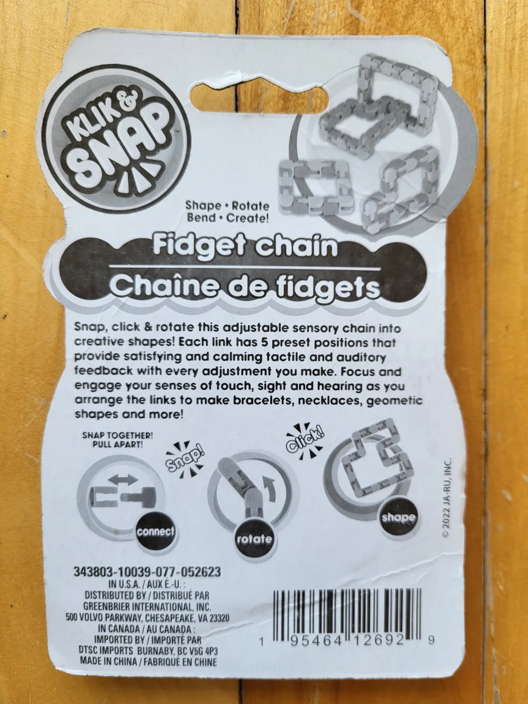 NEW! Klick & Snap Fidget Toy / Special Needs image indicator(2)