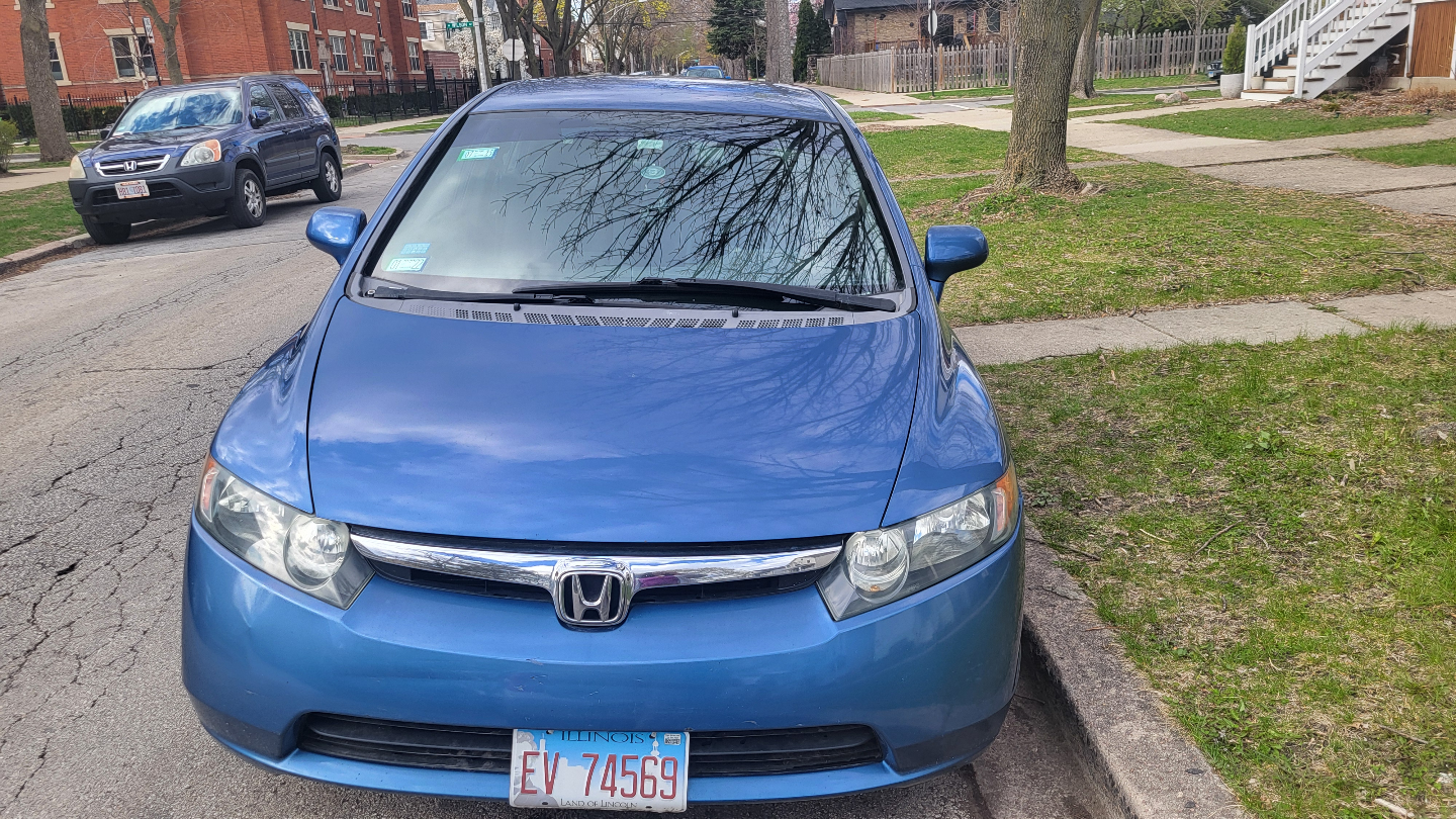 2007 Honda Civic Sedan - Blue - photo 2