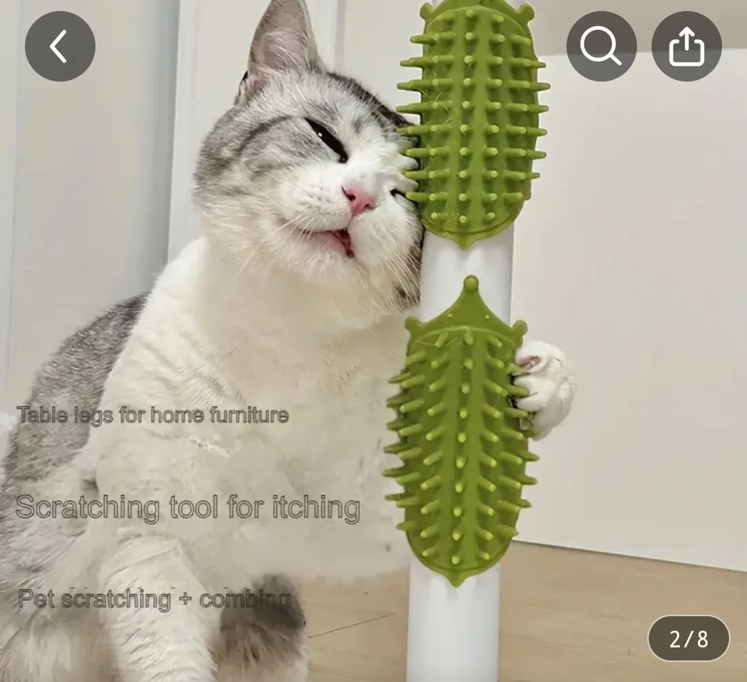 Two Pack Pet Self Groomer Brush image indicator(3)