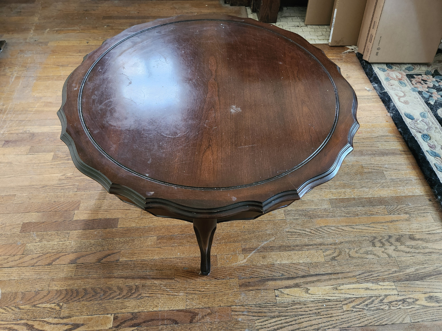Vintage Round Coffee Table