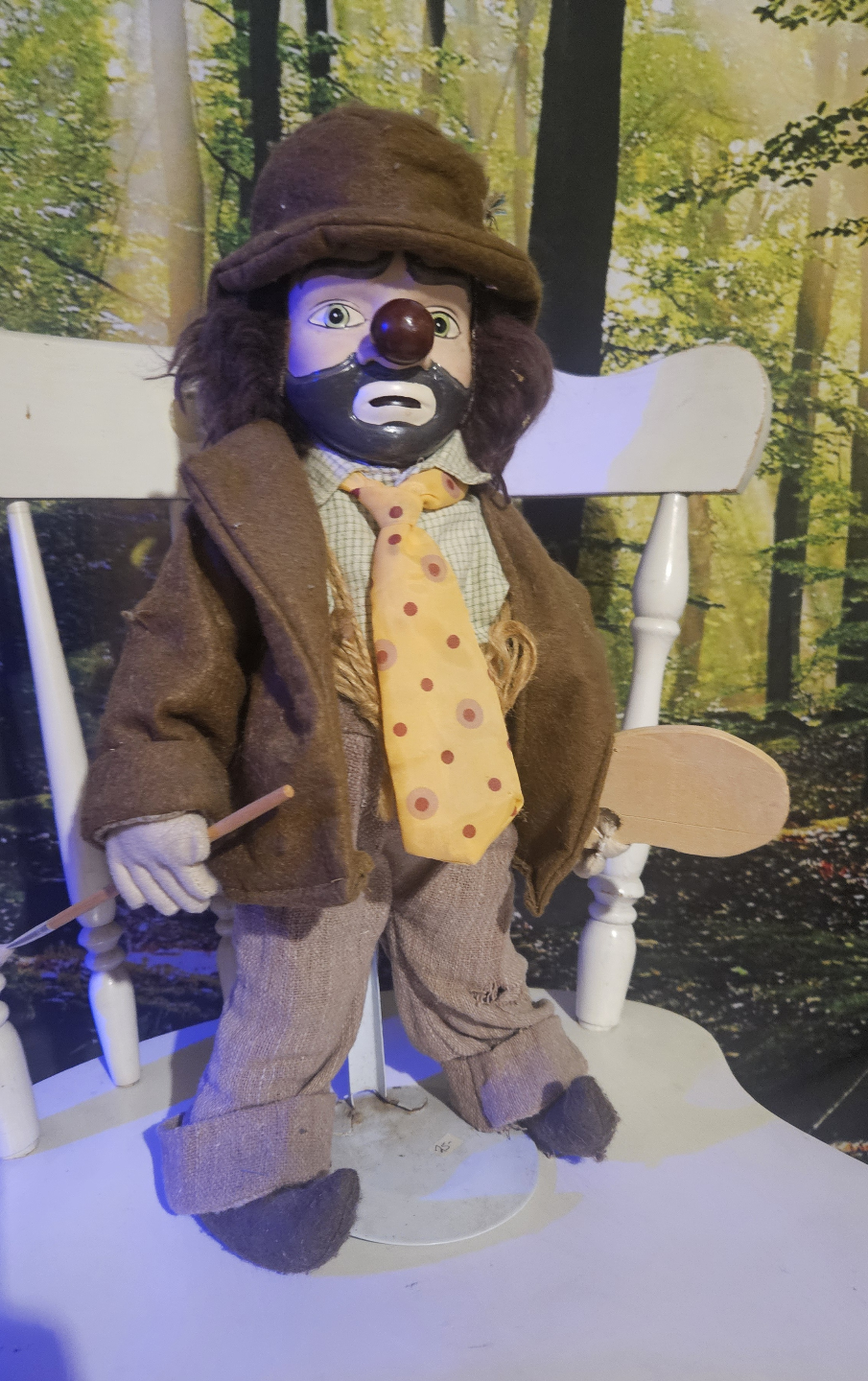Vintage Collector's Clown Doll