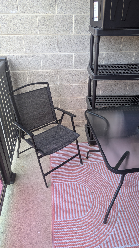 Balcony Patio Set - Table and Four Chairs - photo 2
