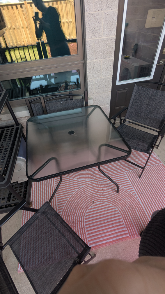 Balcony Patio Set - Table and Four Chairs - photo 4