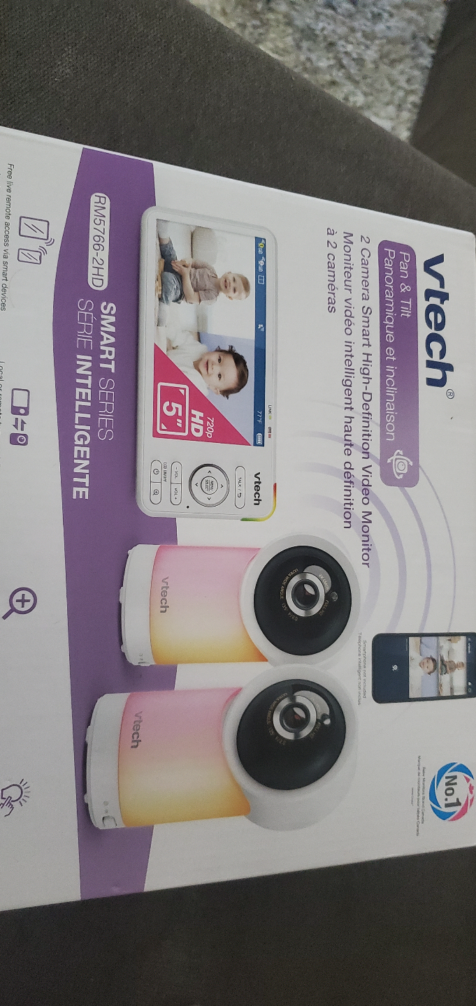 VTech RM5766-2HD Smart Baby Monitor - photo 2