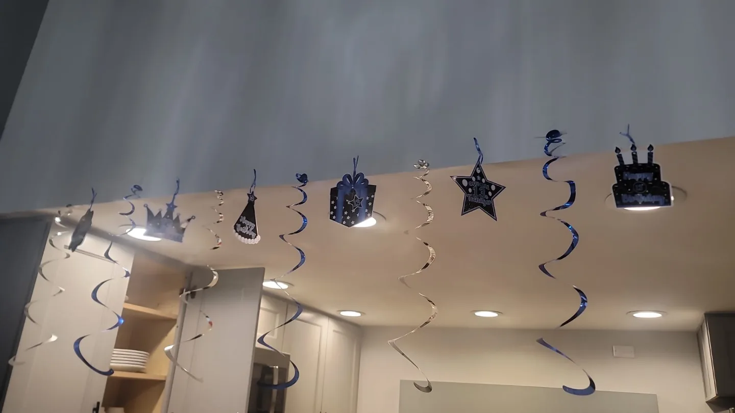 13th Birthday Party Supplies Bundle - Blue & Black image indicator(5)