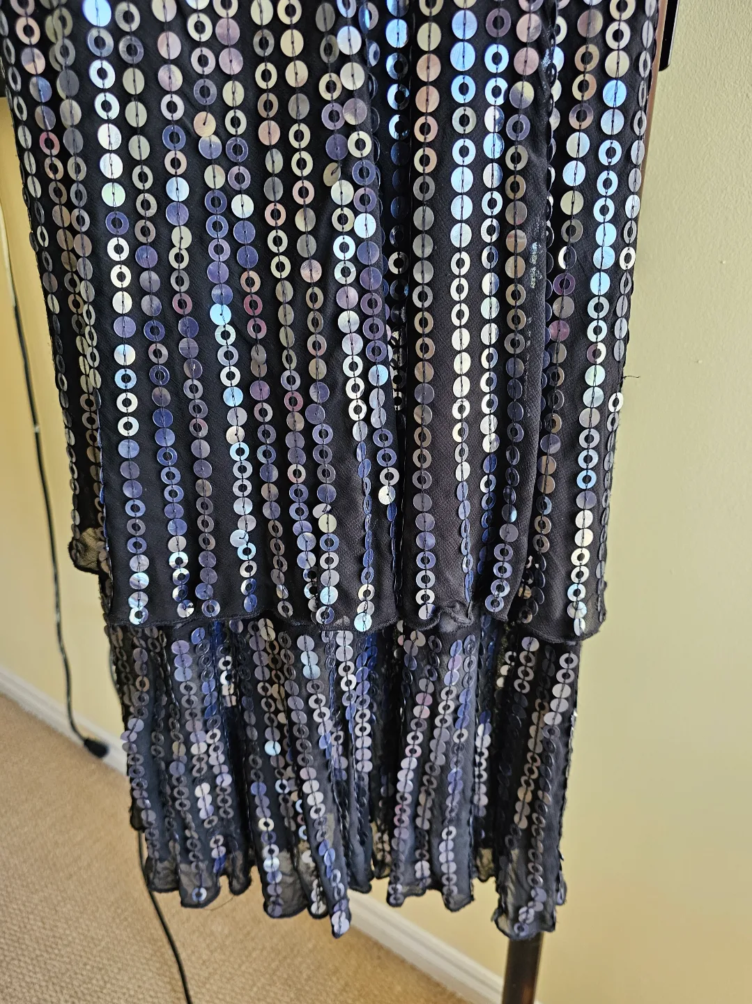 Sequin Mini Dress Sz M image indicator(3)