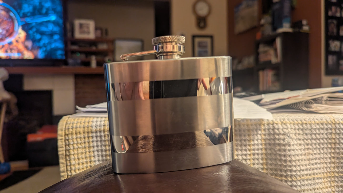 Stainless Steel Hip Flask - photo 2