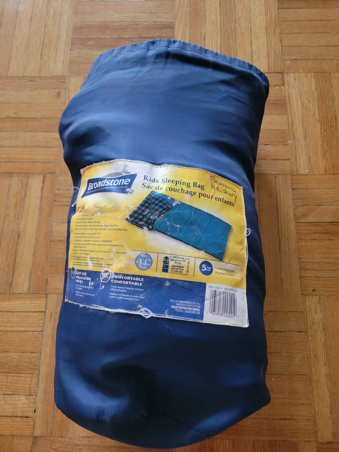 Kids' Sleeping Bag - Blue thumbnail