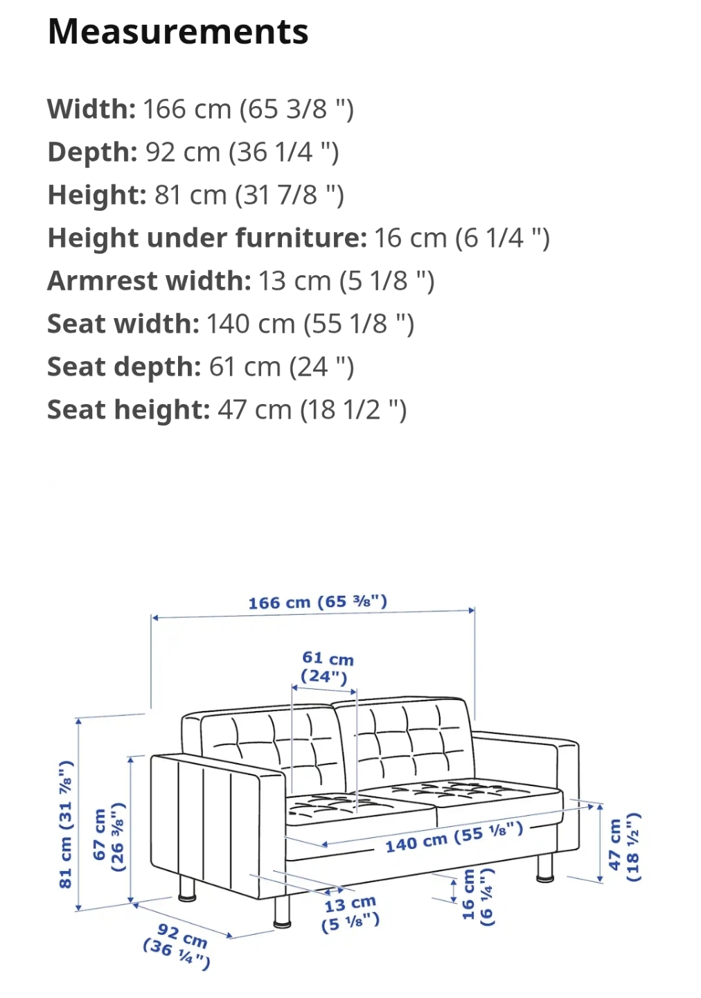 Dark Grey Two-Seater Sofa - photo 2