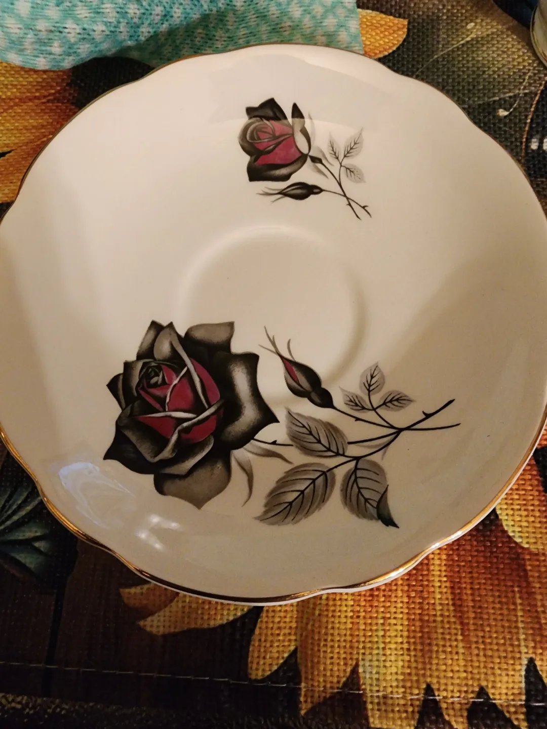 Royal Ascot Bone China Teacup and Saucer Set image indicator(5)