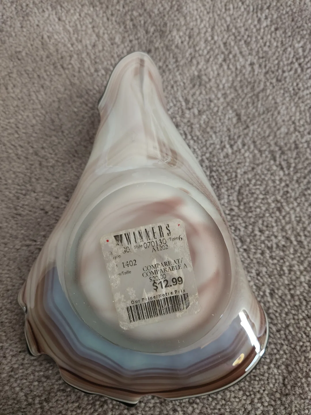 Unique Glass Shell-Shaped Bowl image indicator(3)