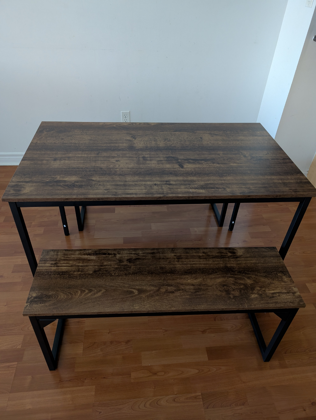 Dining Table Set with Bench - photo 2