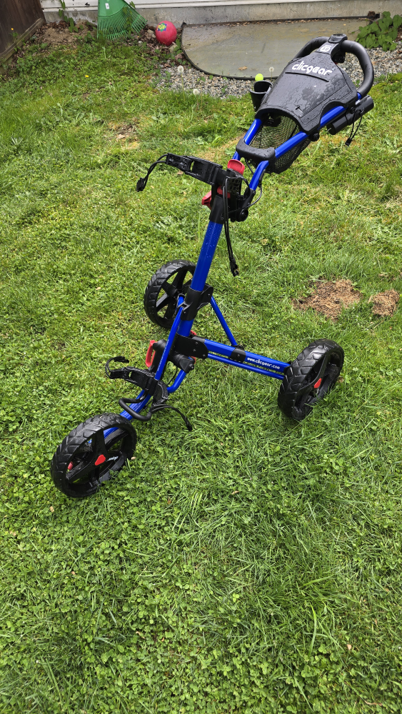 Clicgear 3.0 Golf Push Cart - Blue