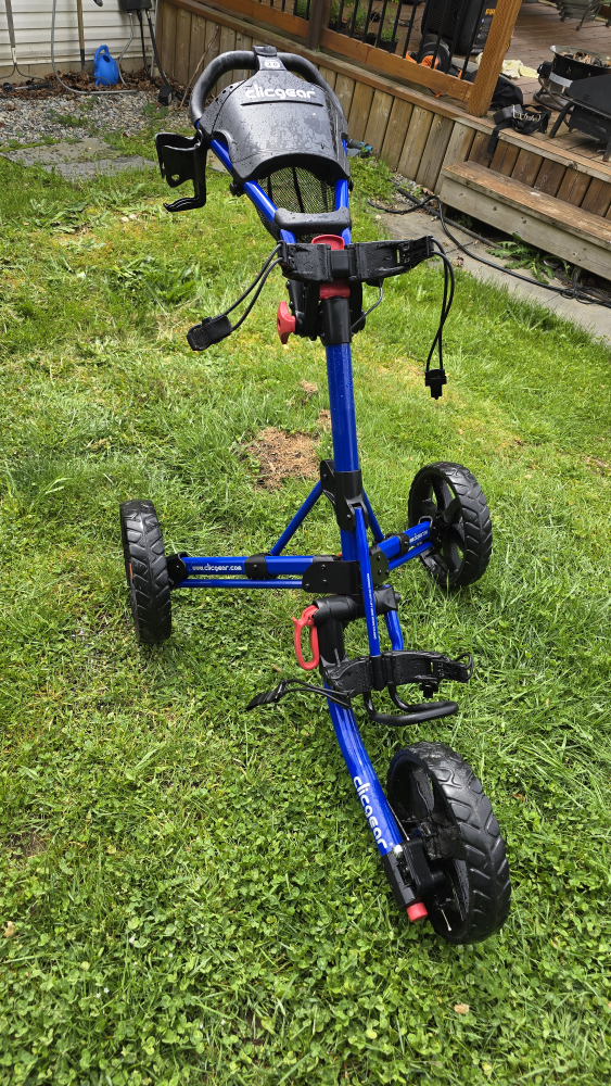 Clicgear 3.0 Golf Push Cart - Blue - photo 2