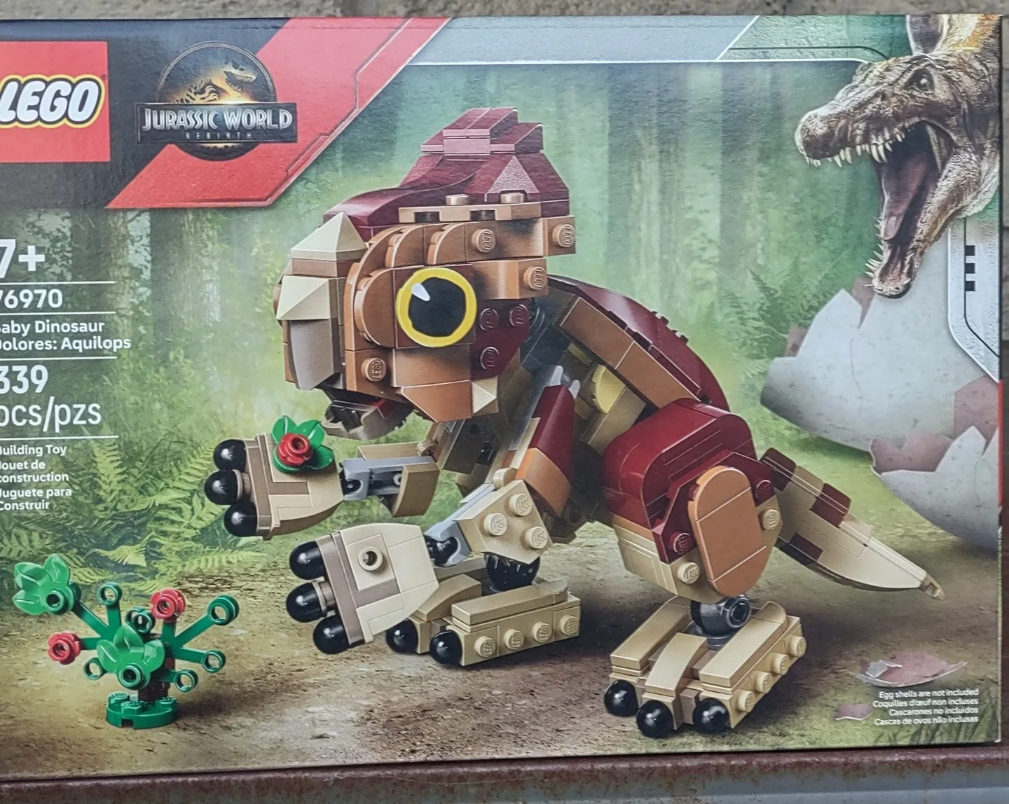 Lego Jurassic World Baby Dinosaur Dolores: Aquilops 76970 thumbnail