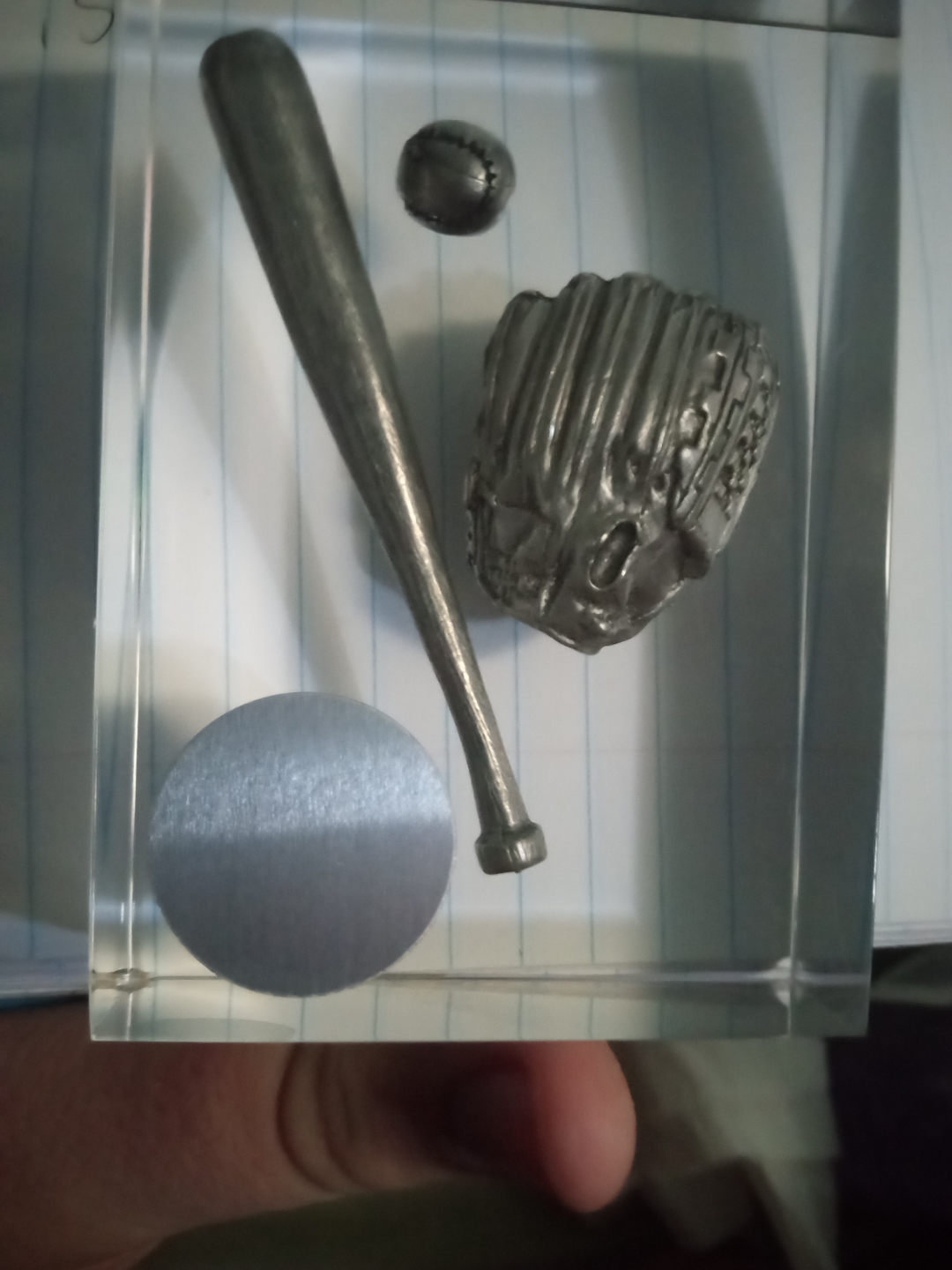 Toronto Blue Jays pewter baseball collectible - photo 2