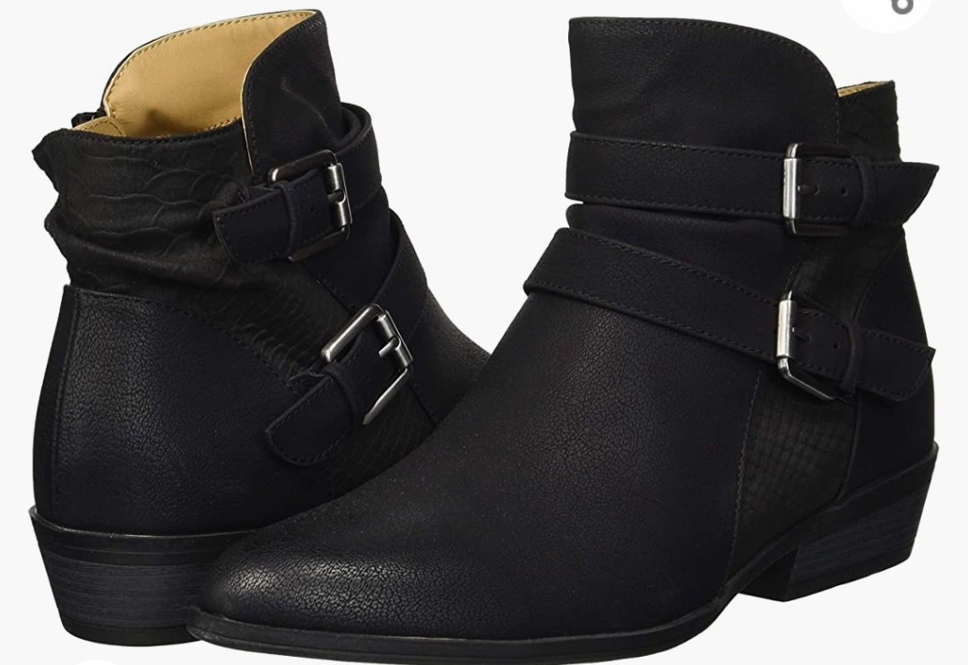 Clark's Black Ankle Boots Size 8 - photo 4
